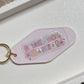 Drive Safe Bestie Keychain